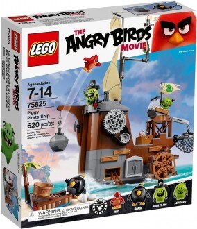 LEGO Angry Birds 75825 Piggy Pirate Ship Lego ve Yapı Oyuncakları kullananlar yorumlar